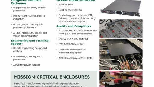 Airborne Enclosures Sell Sheet